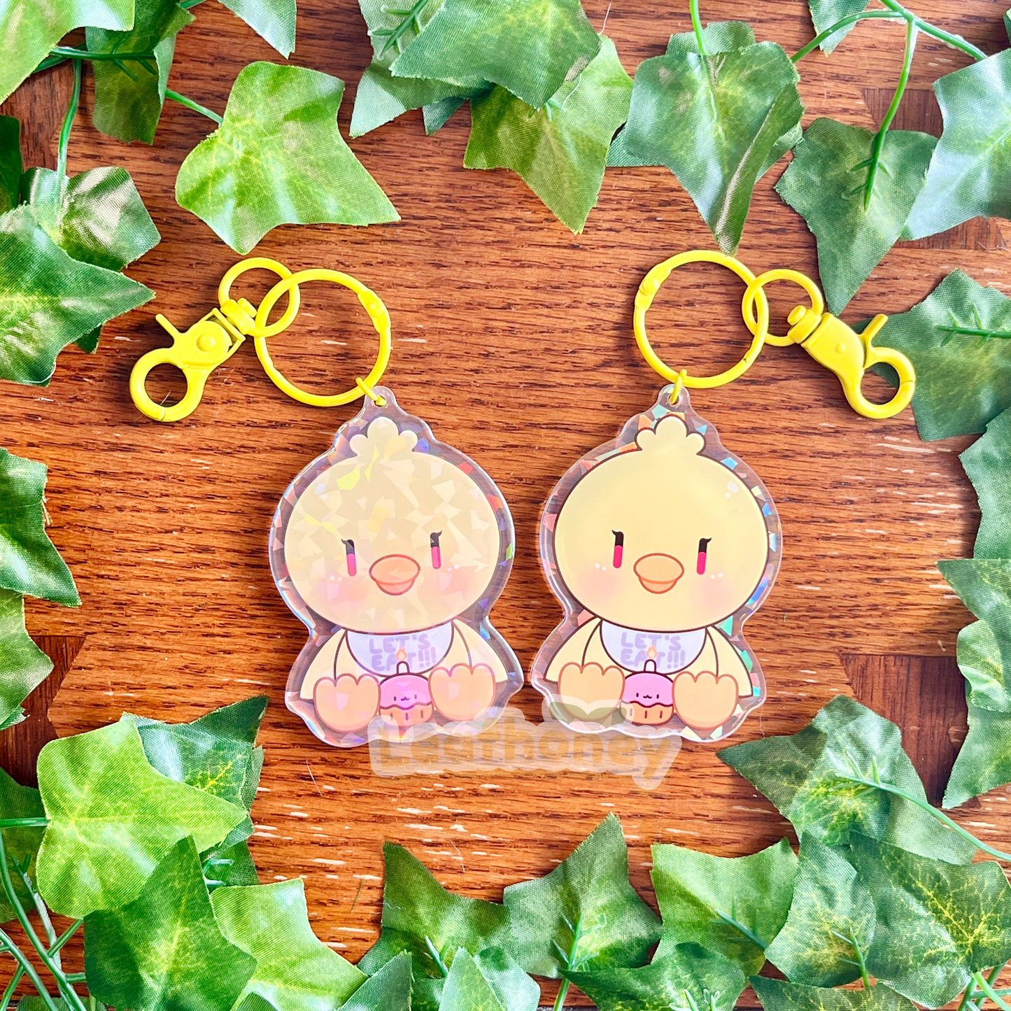 Cupcake Chick Acrylic Charm