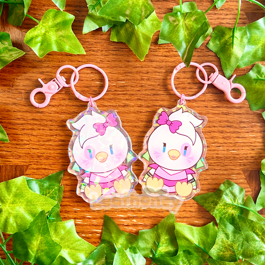 Rockstar Chick Acrylic Charm