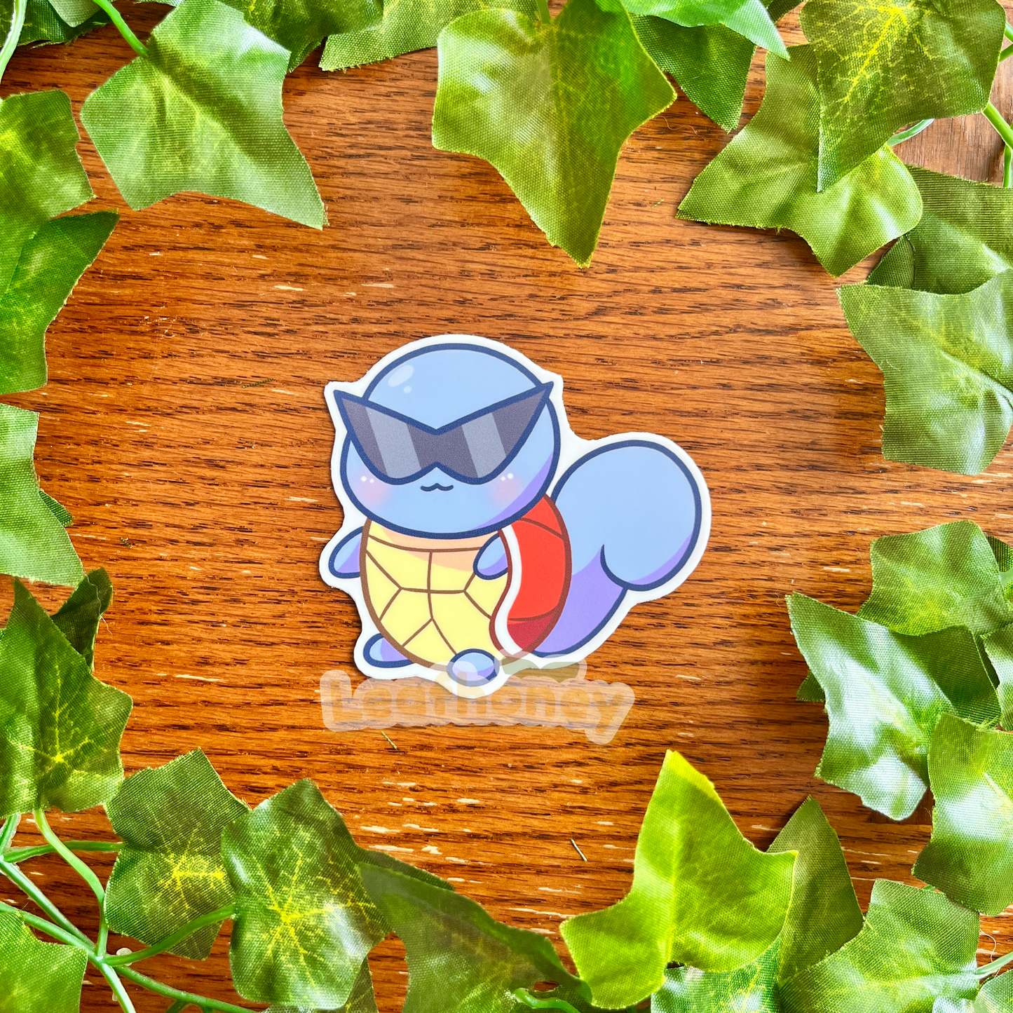 Cool Turtle Vinyl Sticker