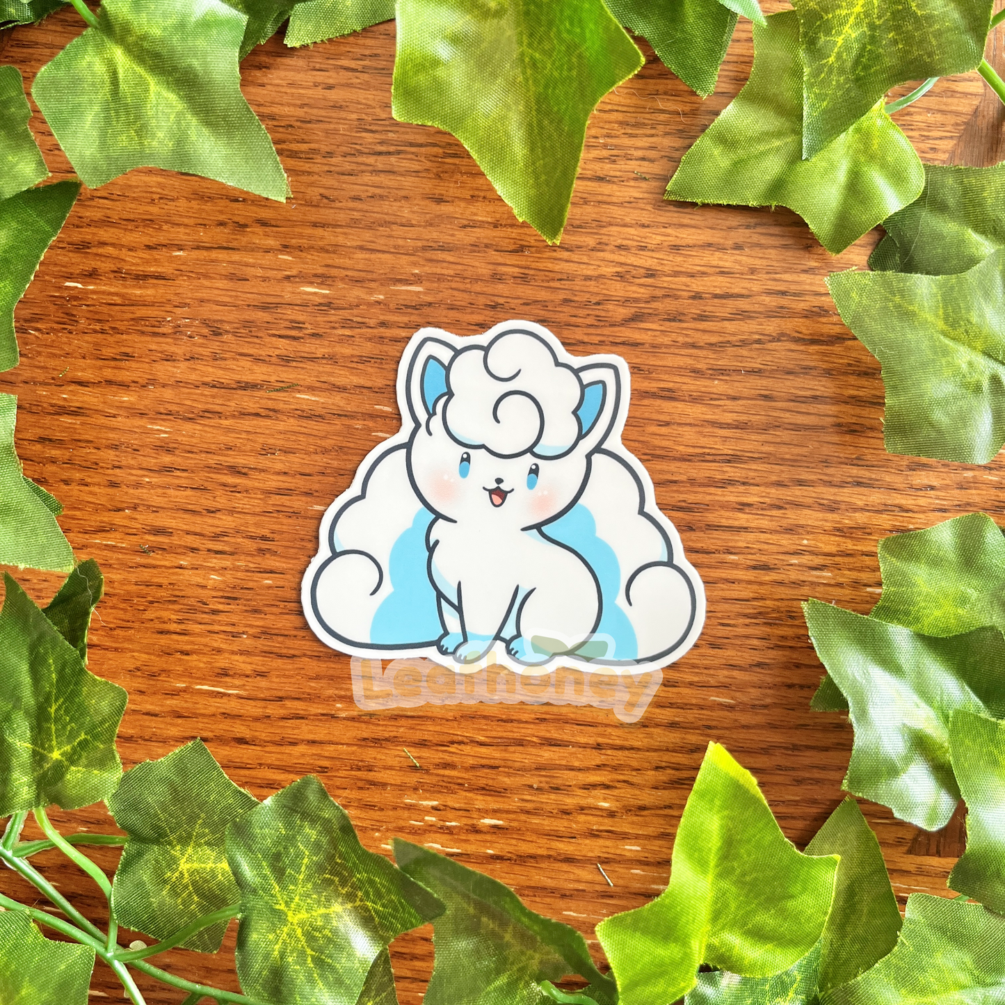 Ice & Fire Fox Vinyl Stickers