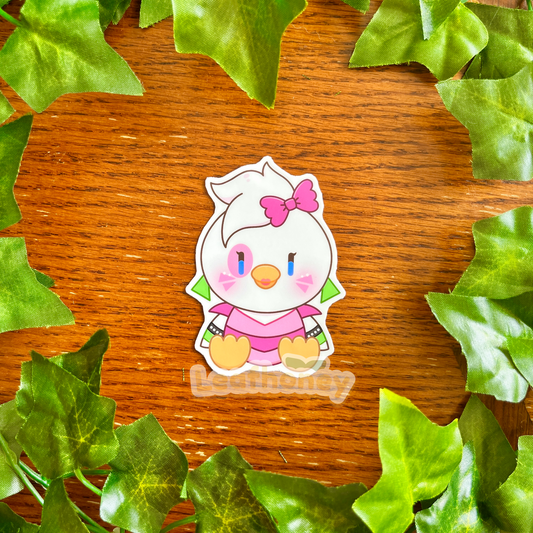 Rockstar Chick Vinyl Sticker