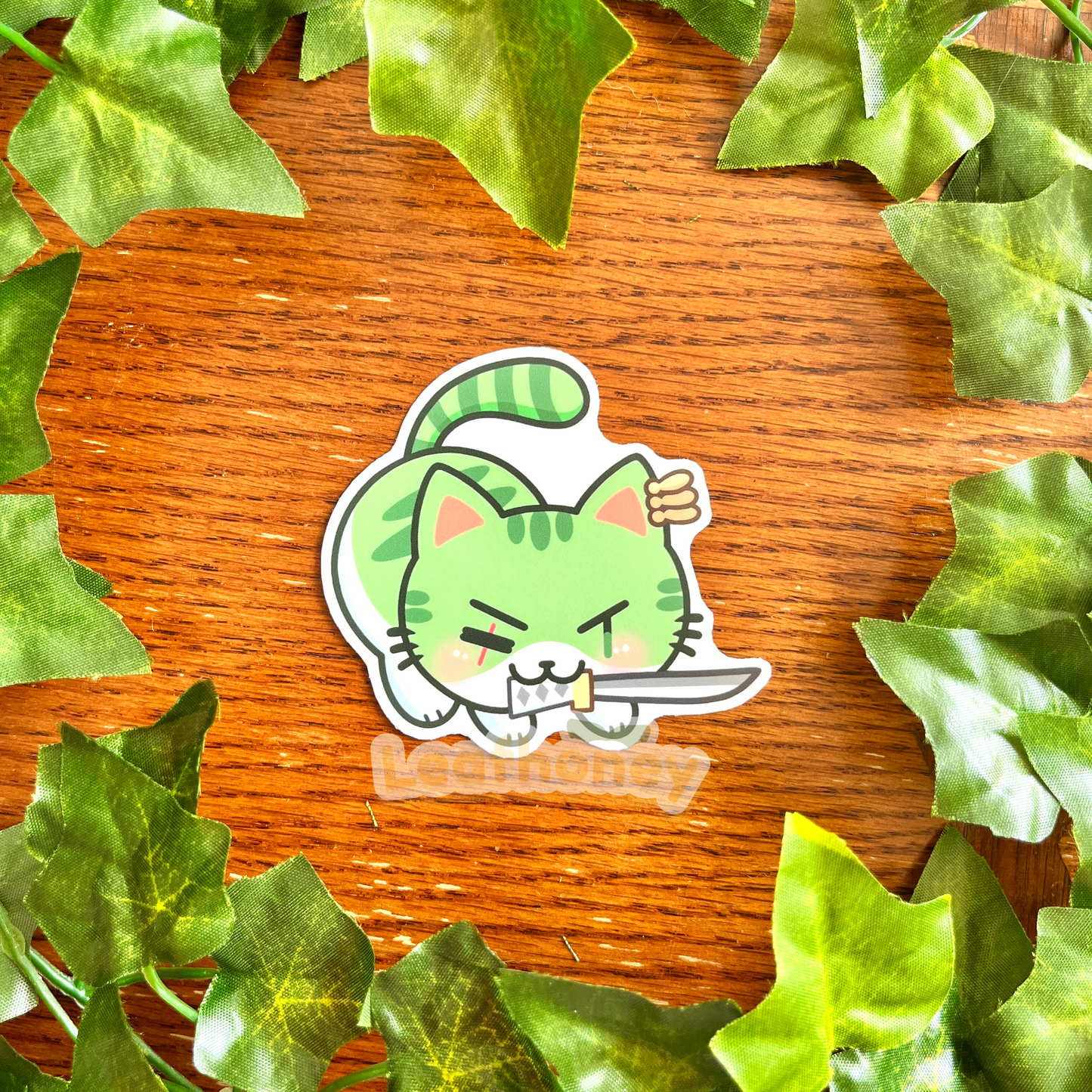 Lost Swordcat Vinyl Sticker