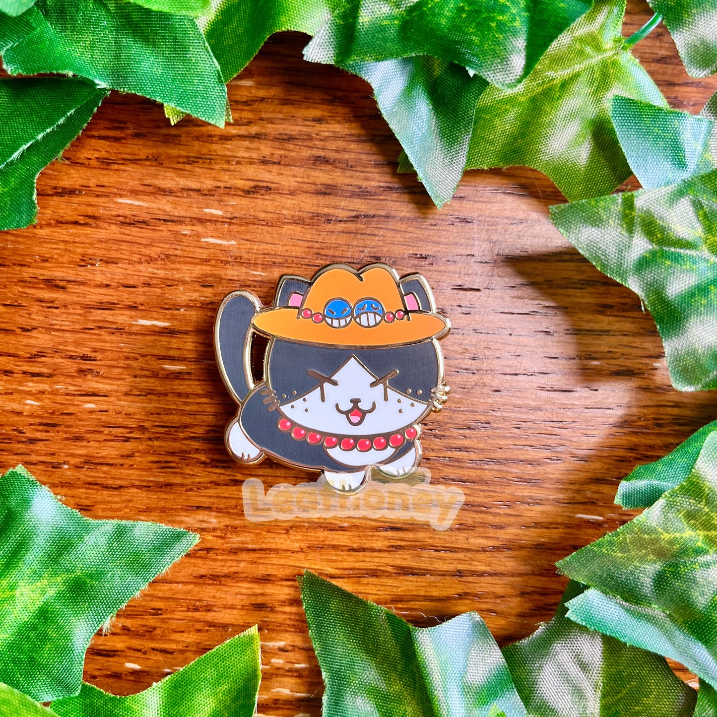 Fire Fist Cat Enamel Pin