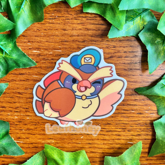 Delivery Pigeon Vinyl Sticker