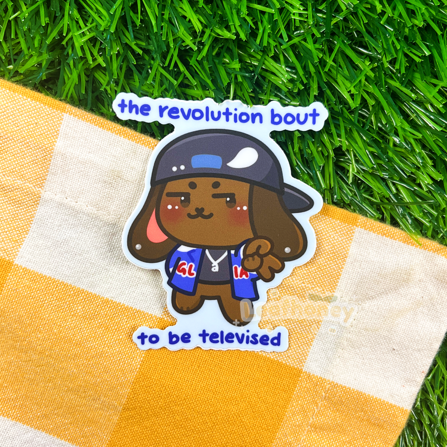 Bundrick Lamar Vinyl Sticker