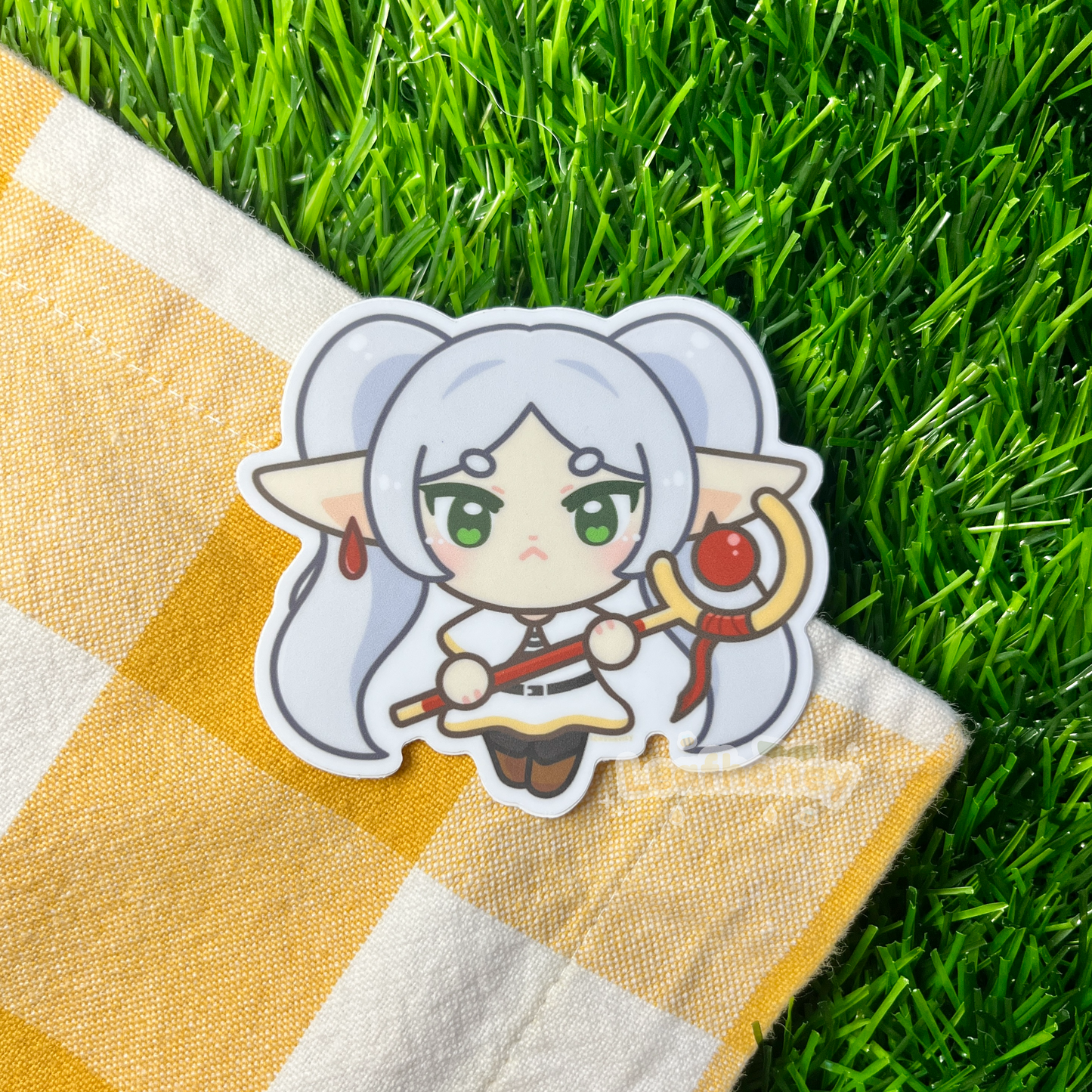Elf Mage Vinyl Sticker