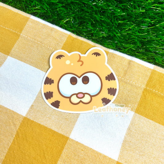 Lasagna Cat Vinyl Sticker