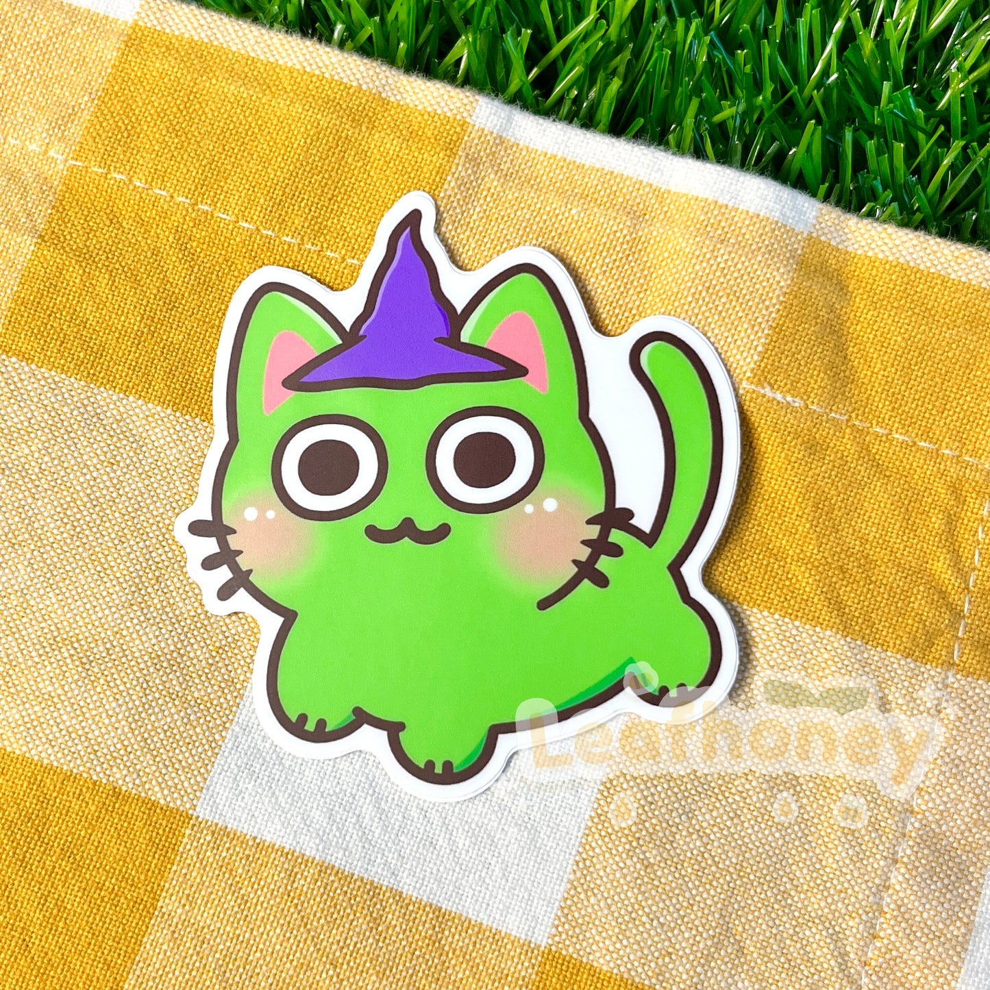 Smiling Cats Vinyl Stickers