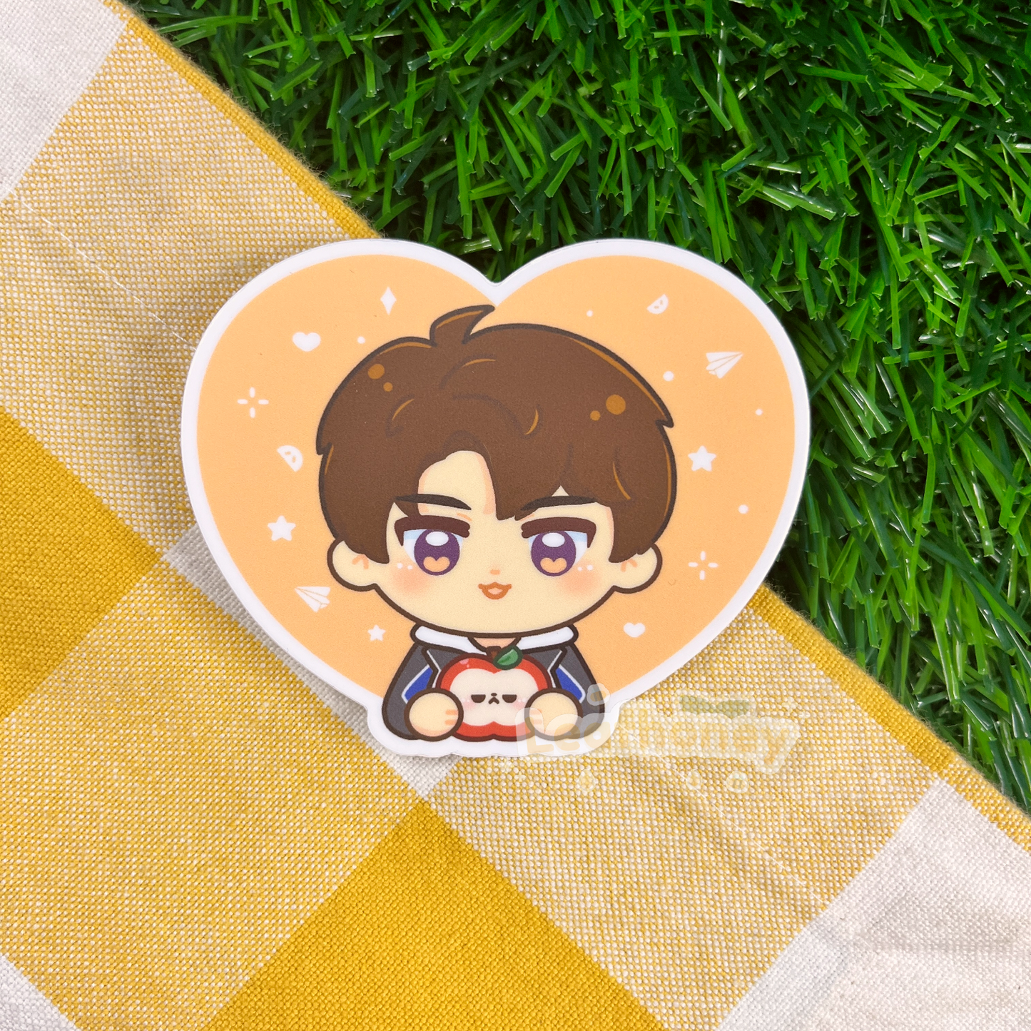 LaDs Heart Vinyl Sticker