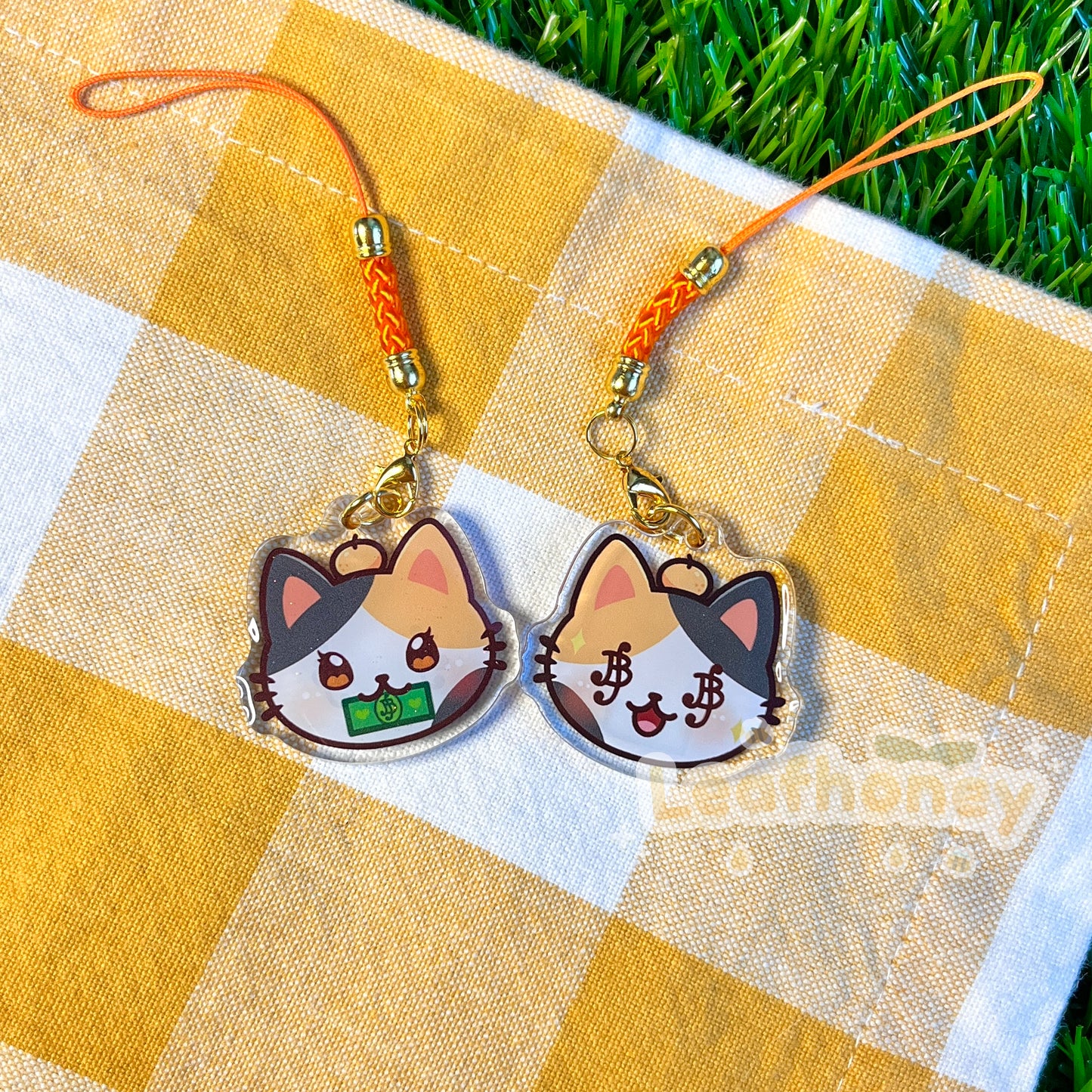 Tangerine Navigator Mini Charm