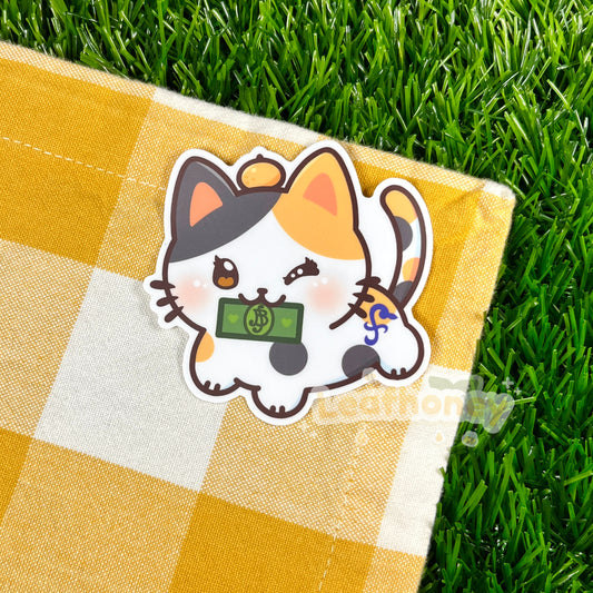 Tangerine Navigator Vinyl Sticker