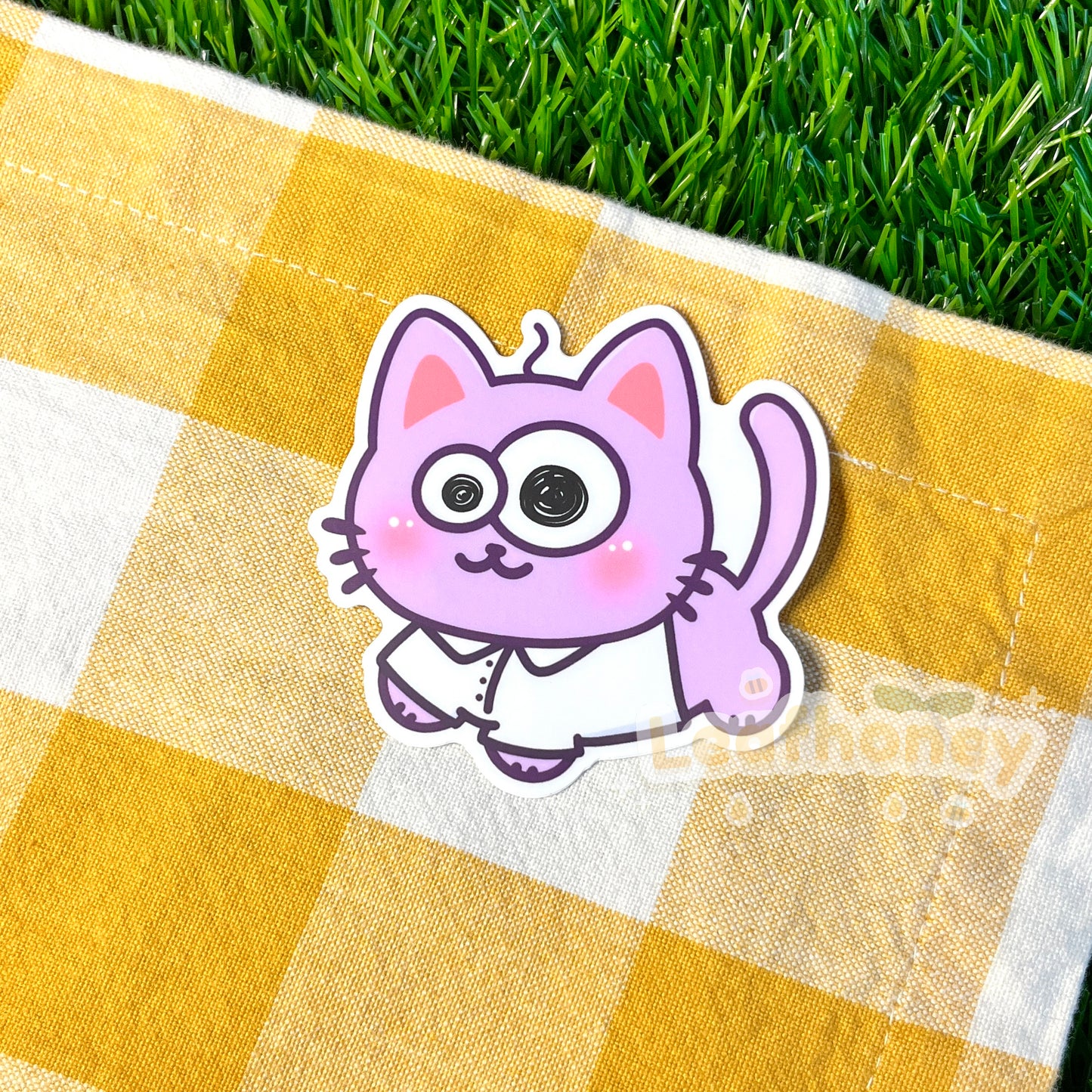 Smiling Cats Vinyl Stickers