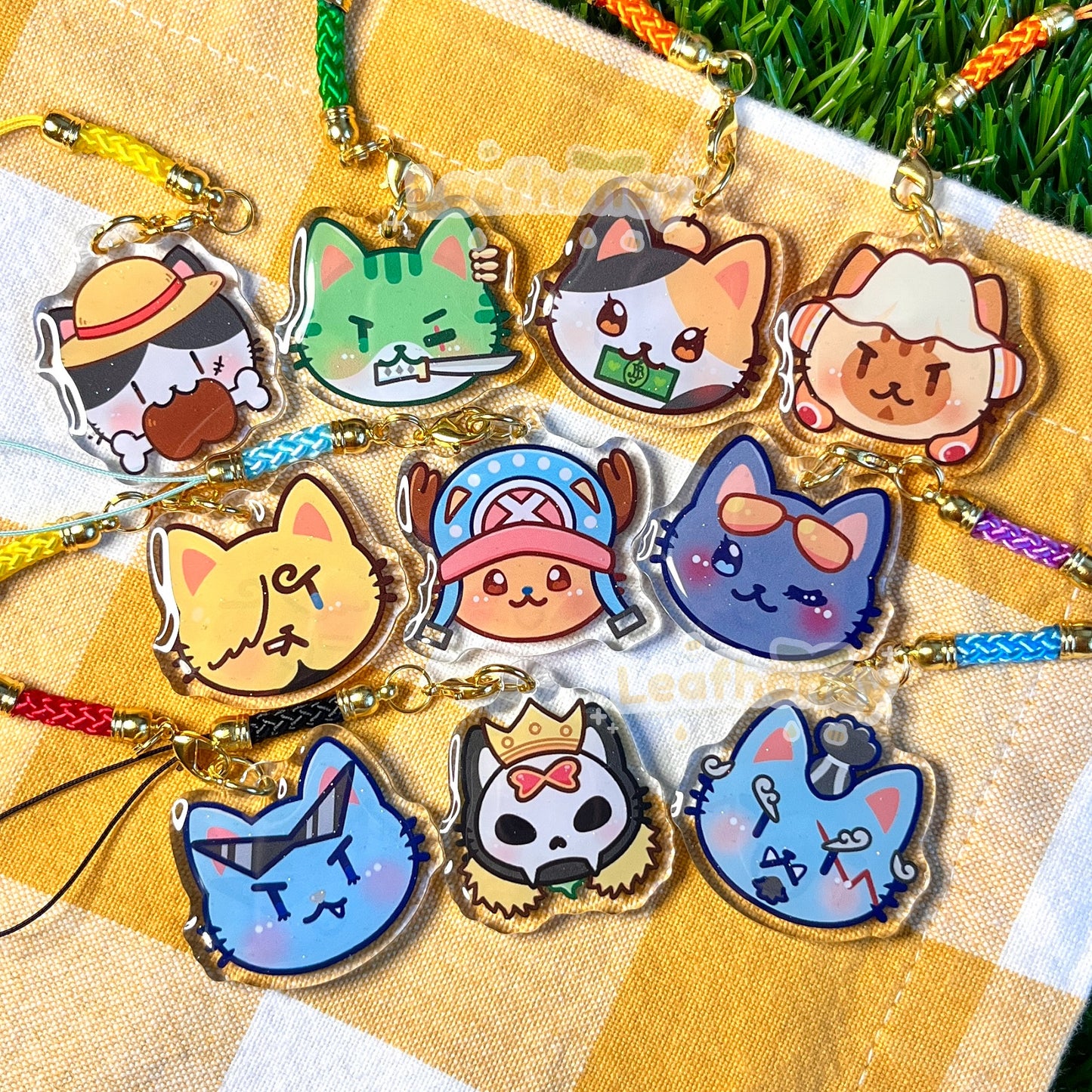 Tangerine Navigator Mini Charm