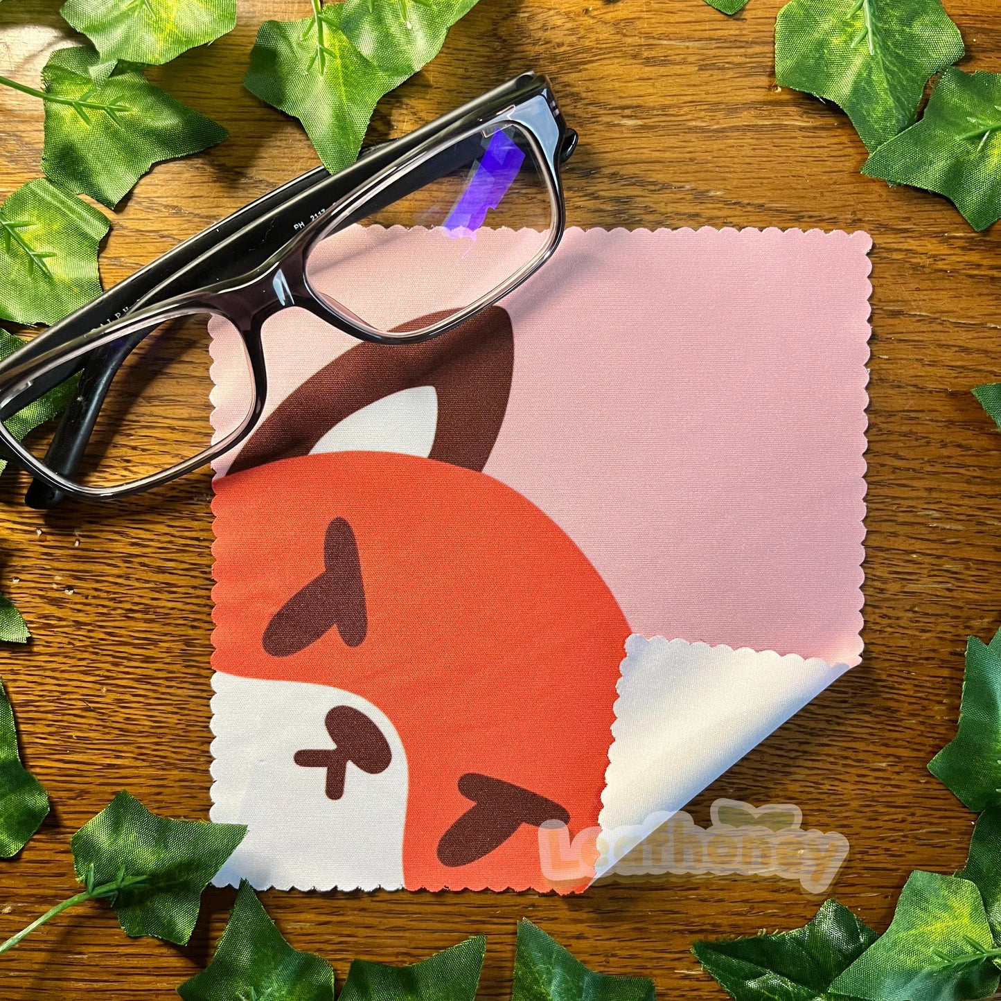 Peeking Omu & Friends Microfiber Cloth