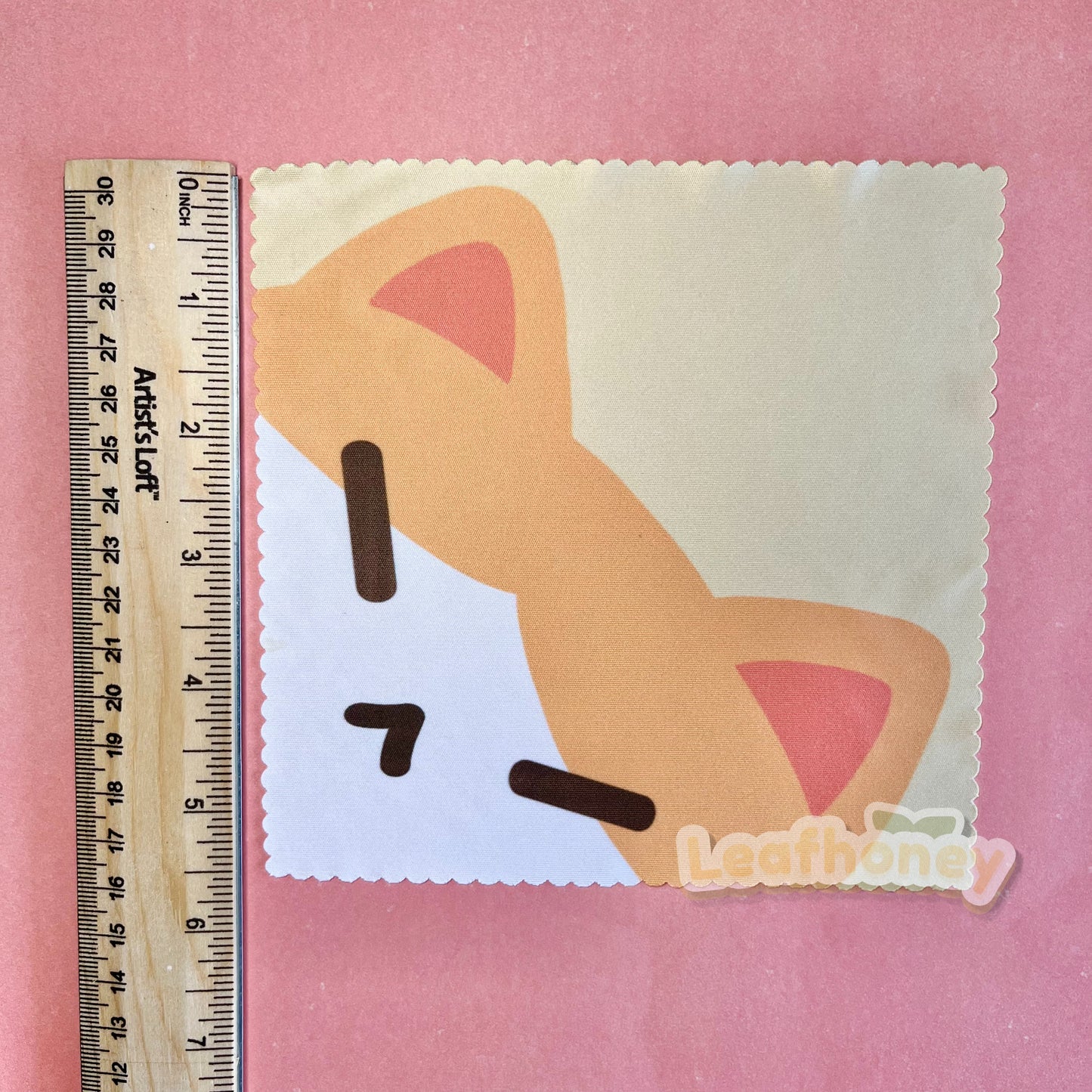 Peeking Omu & Friends Microfiber Cloth