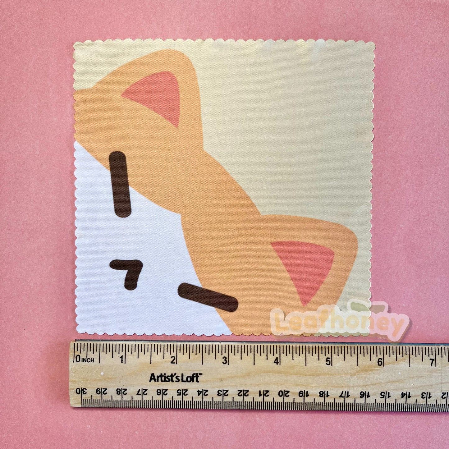 Peeking Omu & Friends Microfiber Cloth