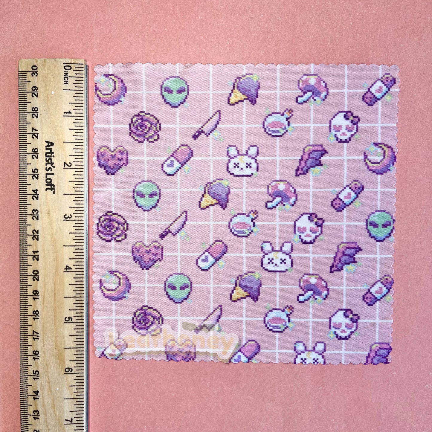 Pastel Creepy Cute Microfiber Cloth