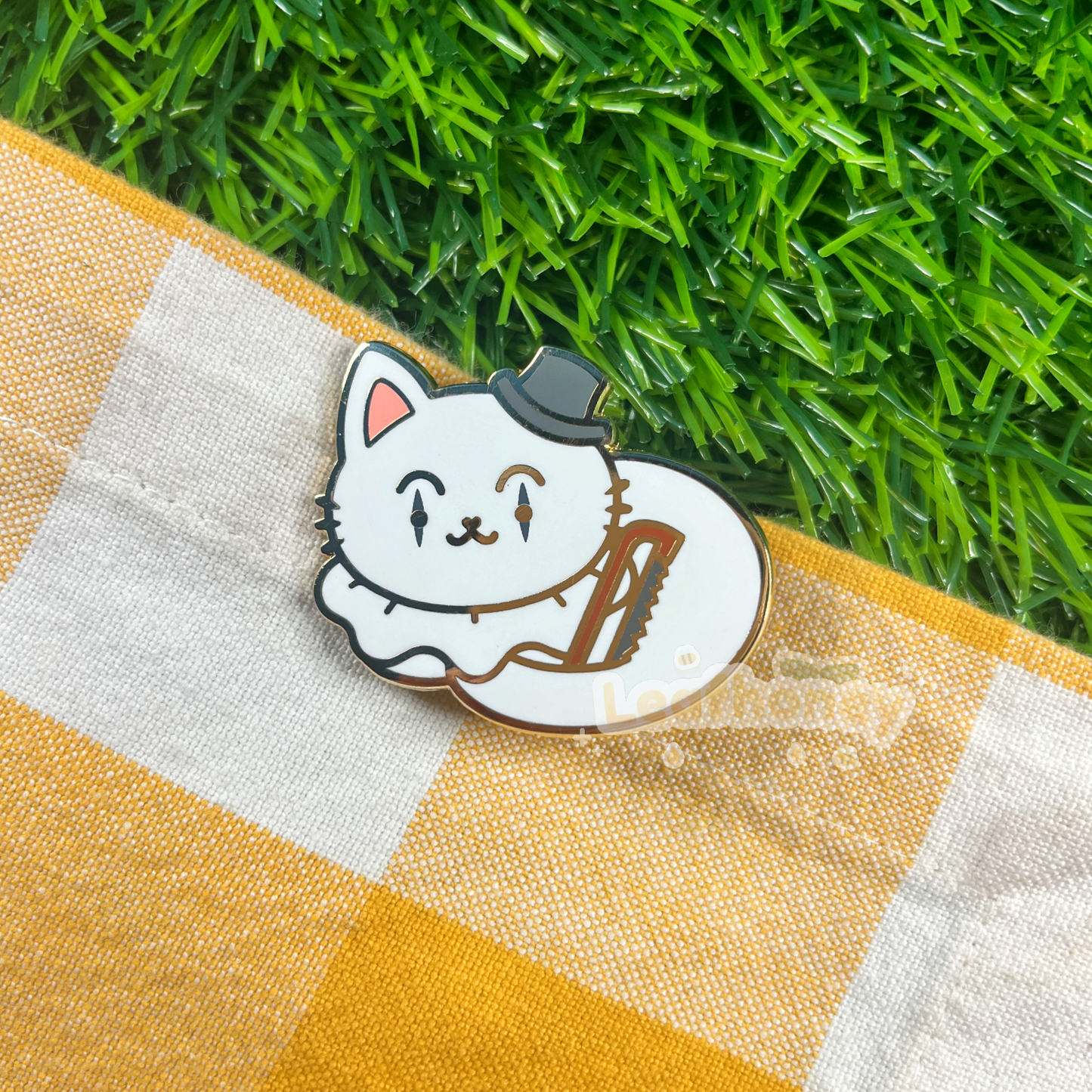 Art the Meown Enamel Pin