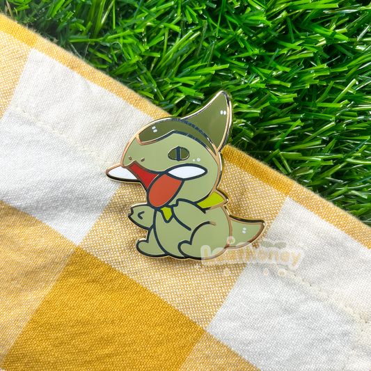 Tusk Dragon Enamel Pin