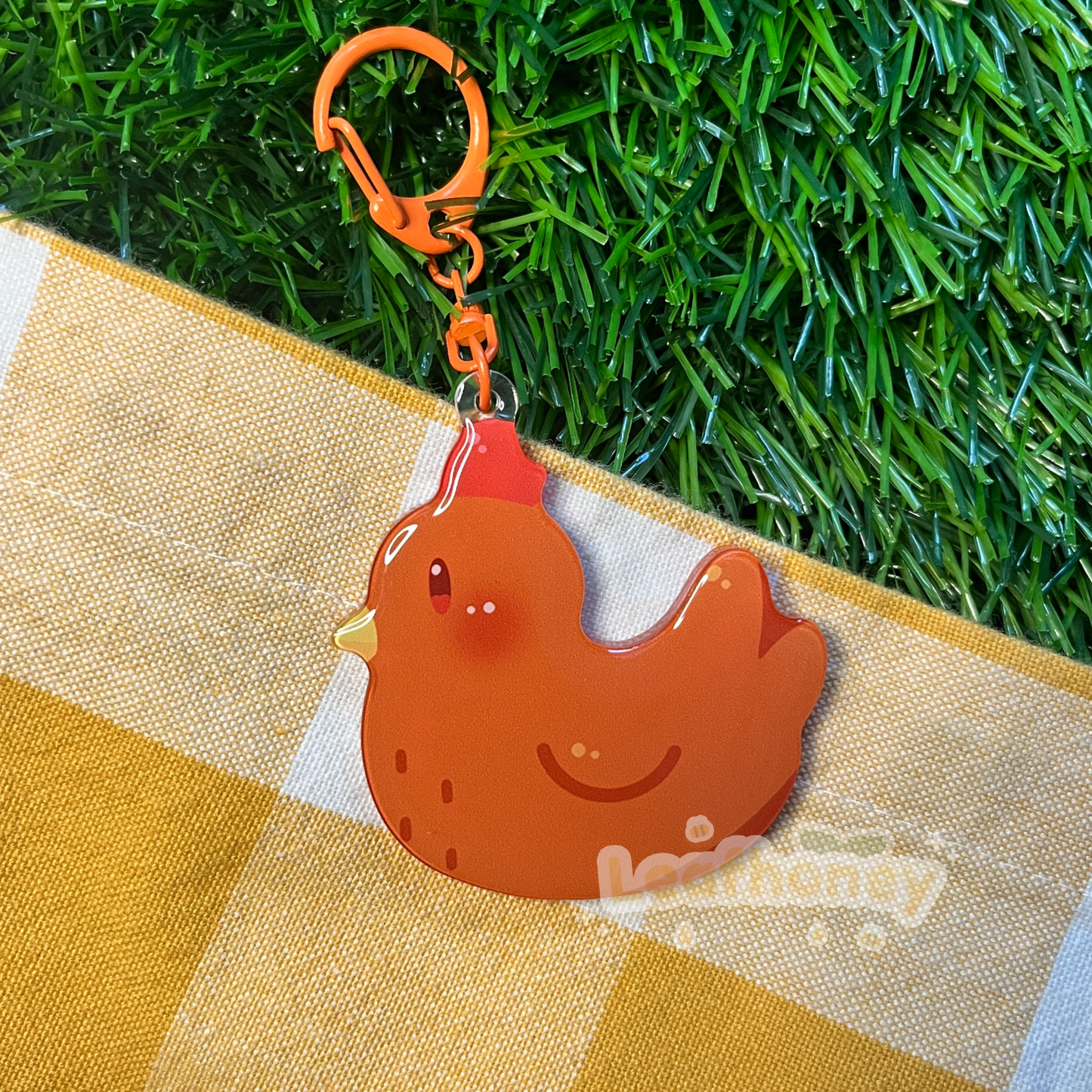 Stardew Chicken Acrylic Charms