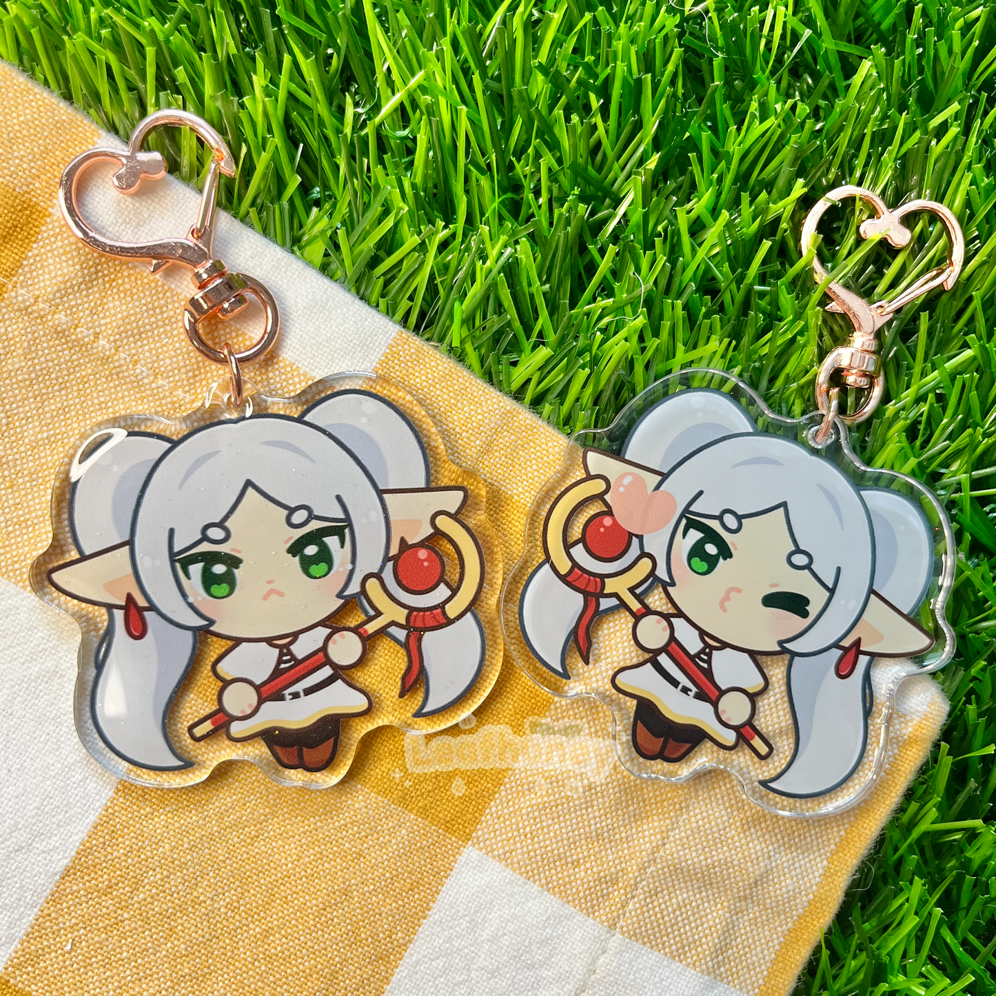 Elf Mage Acrylic Charm