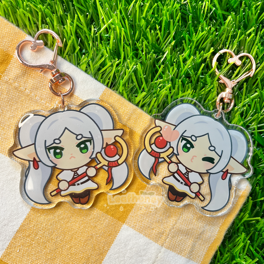 Elf Mage Acrylic Charm