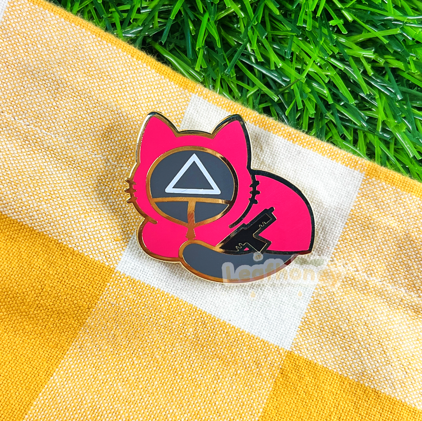 Squid Game Cats Enamel Pins