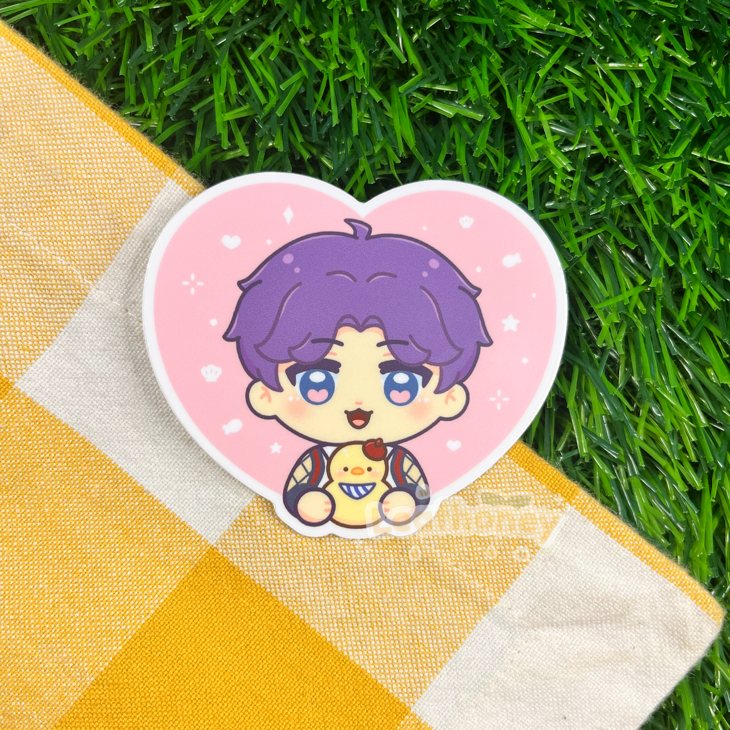 LaDs Heart Vinyl Sticker