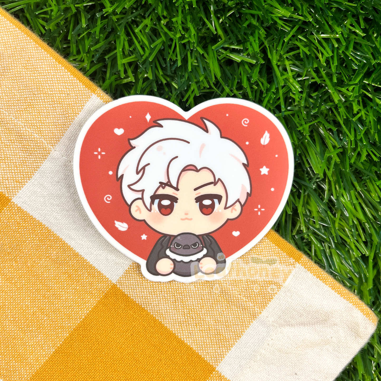 LaDs Heart Vinyl Sticker