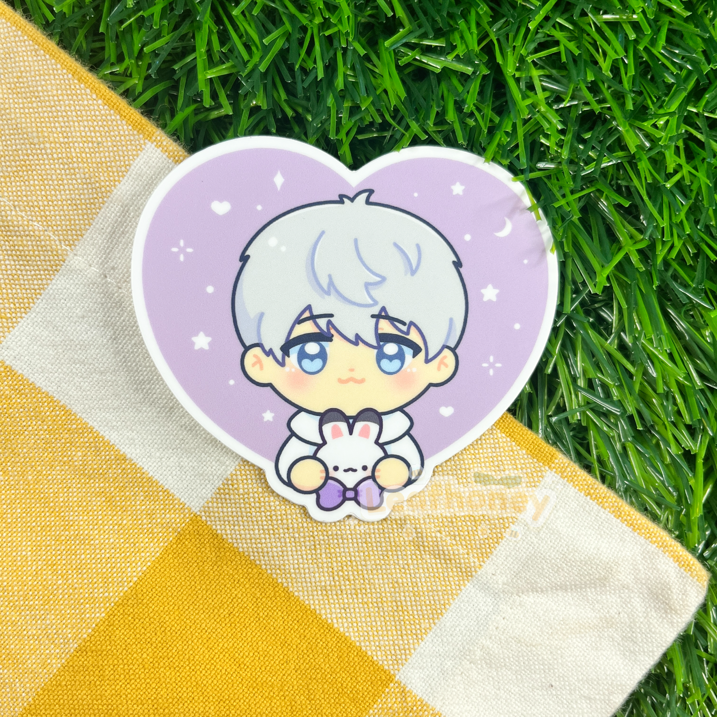 LaDs Heart Vinyl Sticker