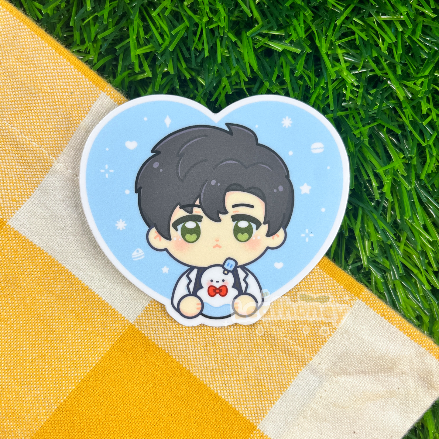 LaDs Heart Vinyl Sticker