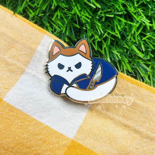 Michael Meowers Enamel Pin