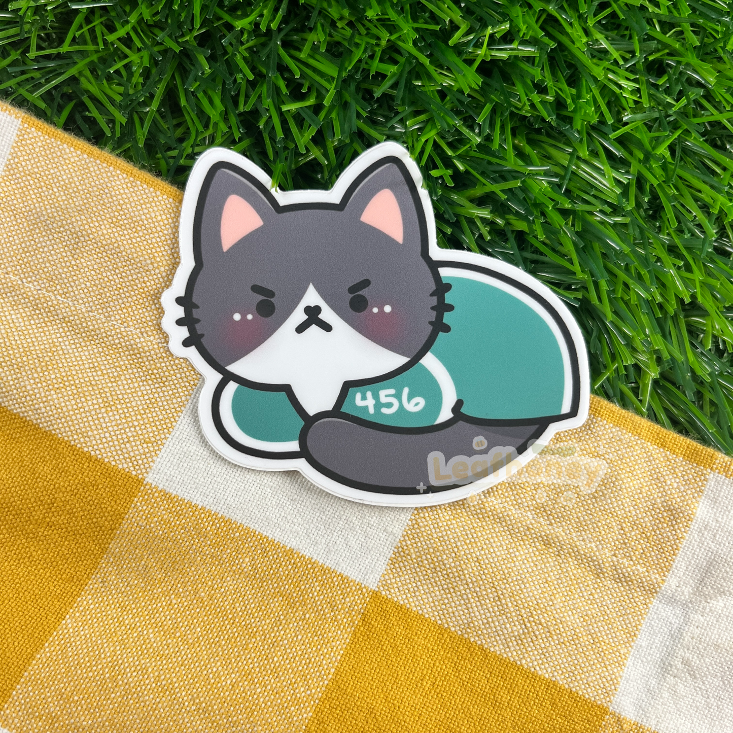 Squid Game Cats Vinyl Stickers