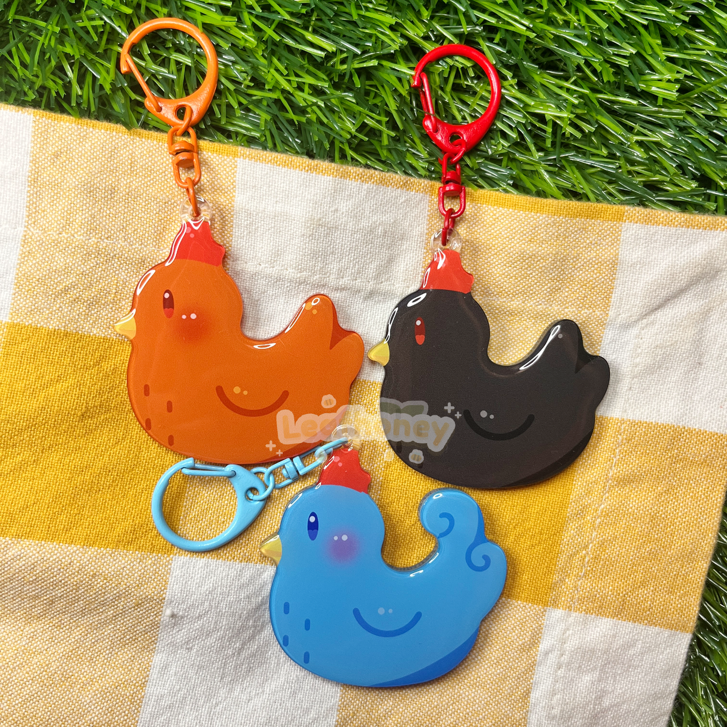 Stardew Chicken Acrylic Charms