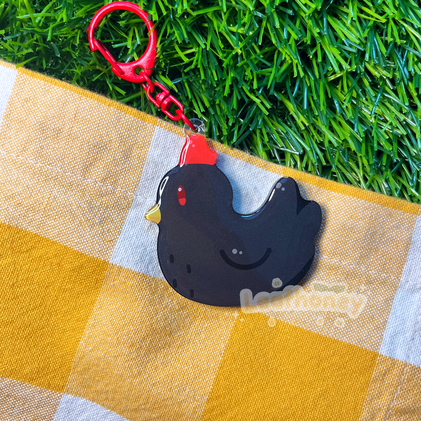 Stardew Chicken Acrylic Charms
