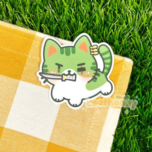 Lost Swordcat Vinyl Sticker